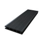 Террасная доска ДПК EcoDecking Titan 3D Серый 25х140х3000 мм