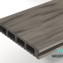 Террасная доска ДПК Woodvex Select Colorite Серый дым 22х146х3000 мм