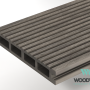 Террасная доска ДПК Woodvex Select Colorite Серый дым 22х146х3000 мм