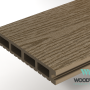 Террасная доска ДПК Woodvex Select Кофе 22х146х3000 мм