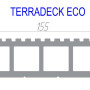Террасная доска Terradeck Eco Терракот 28х155х6000 мм