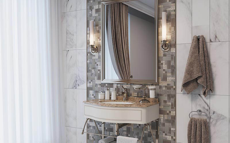 Field tile and moldings