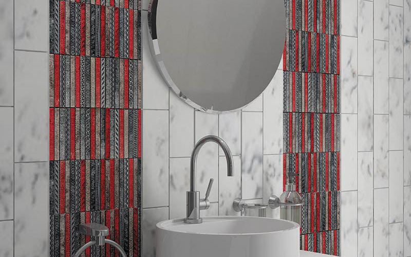 Field tile and moldings