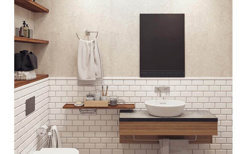 Field tile and moldings