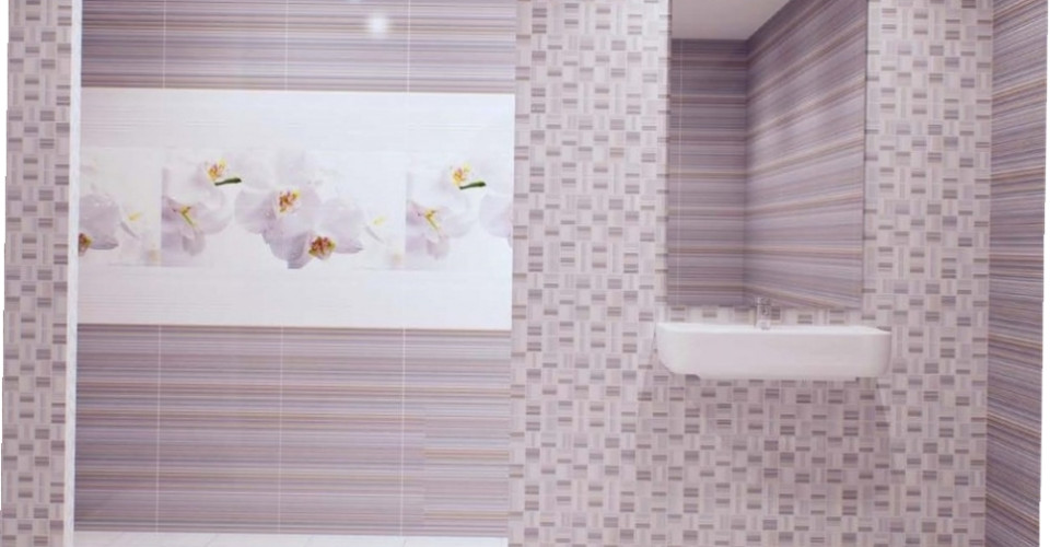 Меланж голубой