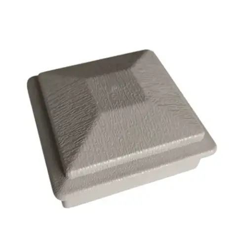 Крышка столба Woodvex верхняя Gray 125х125 мм