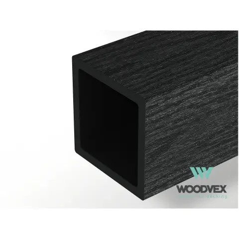 Столб ограждения из ДПК Woodvex Графит 100х100х3000 мм
