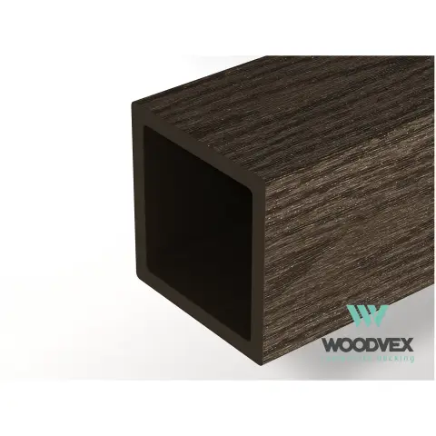 Столб ограждения из ДПК Woodvex Венге 100х100х3000 мм