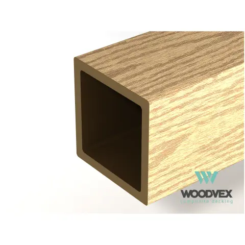 Столб ограждения из ДПК Woodvex Вуд 100х100х3000 мм