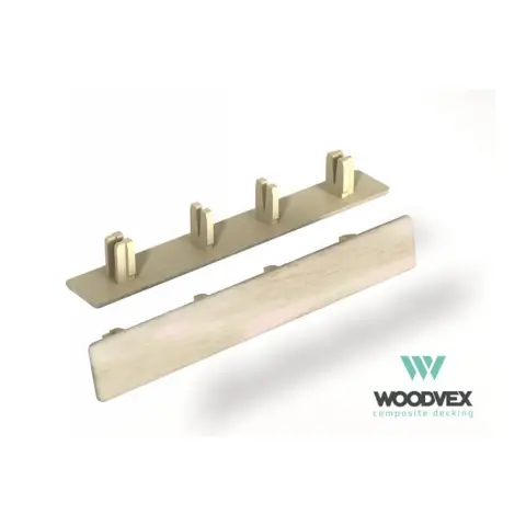 Торцевые заглушки из ДПК Woodvex Select Colorite Сакура 22х147 мм