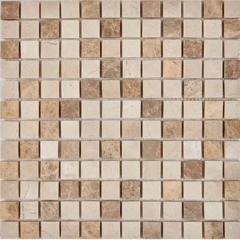 Мозаика Pixel mosaic Мрамор PIX276 чип 23х23мм