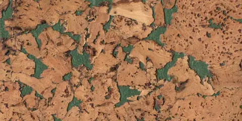 Настенная пробка Corkstyle Wall Design Monte Green