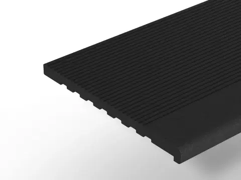 Профиль ступеней Woodvex Select Графит 22х348x4000 мм