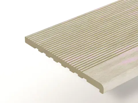 Профиль ступеней Woodvex Select Colorite Сакура 22х348x4000 мм