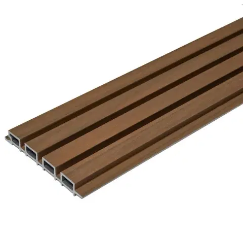 Стеновая реечная панель из ДПК CM Wall Teak 26х219х3000 мм